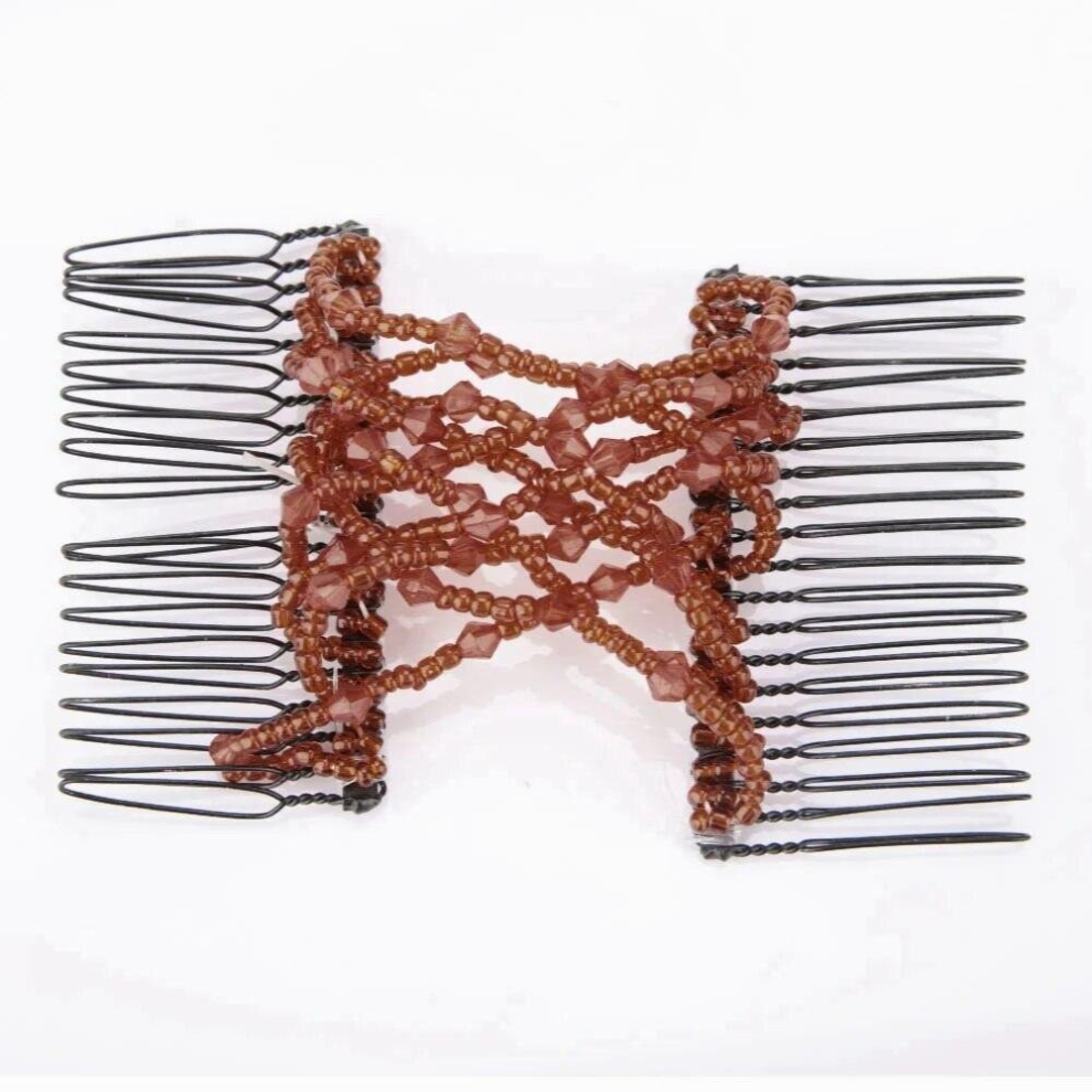 Unisex Multicoloured Lightweight Magic Hair Comb Double Magic Hair Combs For Wedding Prom