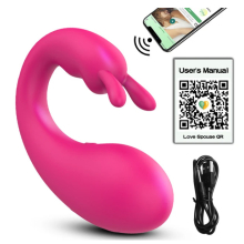 (Red vibrator) App Wireless Vibrator For Women Bluetooth Remote Control Panties Vibrating Egg Clitoris G Spot Dildo Massager Sex Toys F