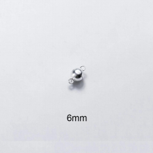 925 Sterling Silver Magnet clasp bracelet clasp Charms Special of DIY Necklace Jewelry Accessory