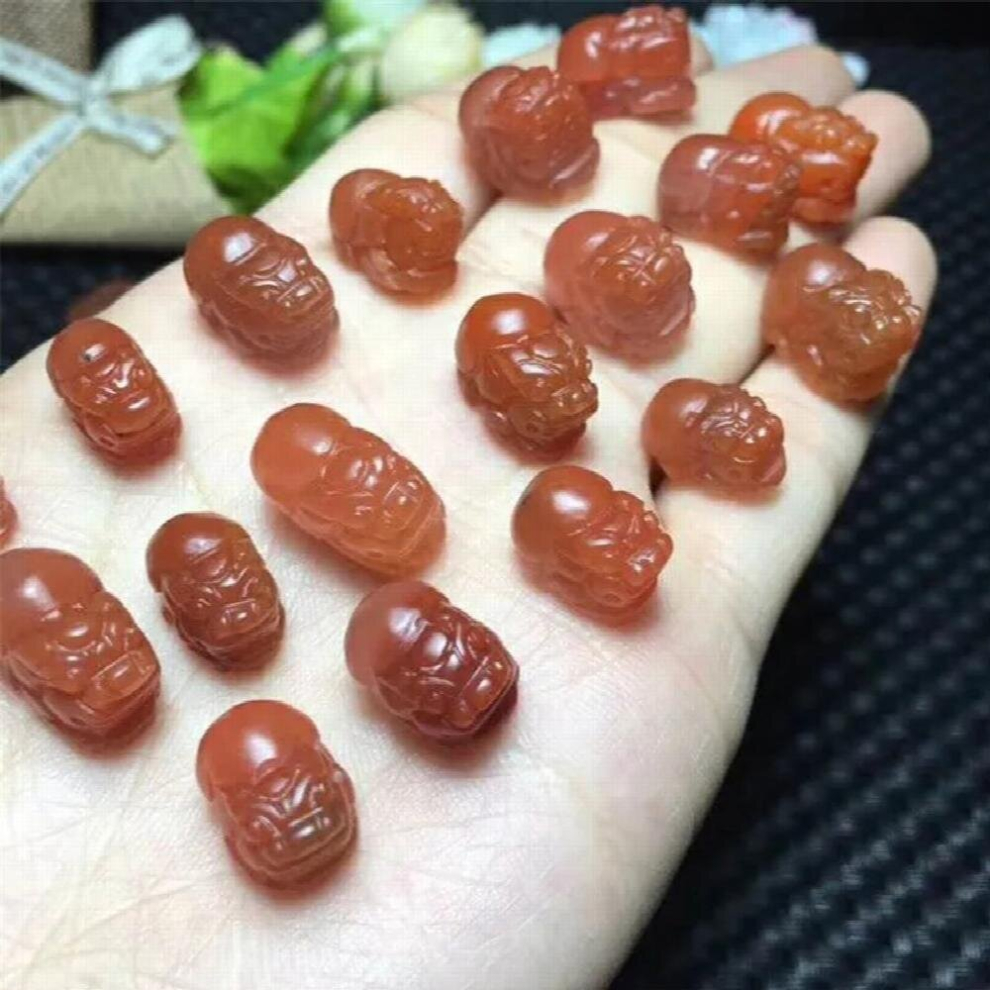 ZB448 European Hot Birthday Party Wedding Gift Natural Stone Fine South Red Agate PIXIU Pendant Charm-image-OPC-PCSNB9X-NEW