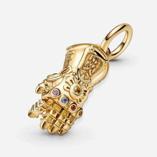 Infinity Gauntlet Dangle Charm para mulheres Pulseira DIY Acessórios Natal Jóias Presente 2