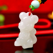 Hetian Jade Zodiac Pendant Jade Pendant Children Jade Zodiac Necklace Jade Gift Charms Women Necklace Pendant