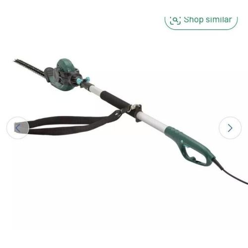McGregor McGregor 51cm Corded Pole Hedge Trimmer - 500W 1