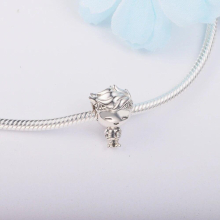 Fits for Europe Beads Bracelets Boy Teenager Charms 100% 925 Sterling Silver Jewelry