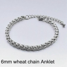 Ankle Foot Jewelry Chain Steel Bracelet Stainless Women Anklet