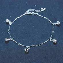 HOT Little Bell Anklet Bracelet silver Women Girl Lover Barefoot Anklet Foot Chain Jewelry Gift