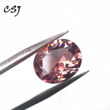 CSJ Promotion Created Diaspore Zultanite Loose Gemstone Sultanite For Diy Fine Jewelry 925 Silver Mounting Change Stone