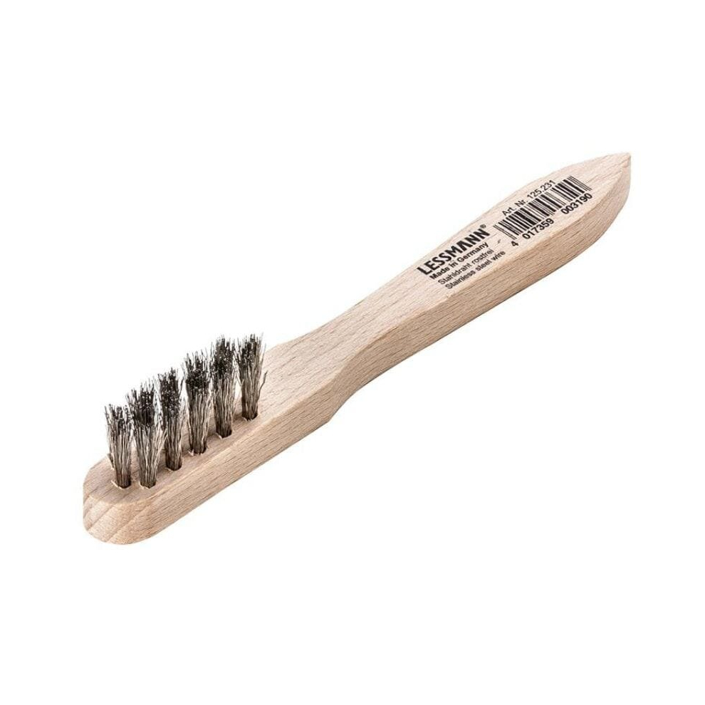 Spark Plug Brush 3 Row Stainless Steel Wire 4017359003206