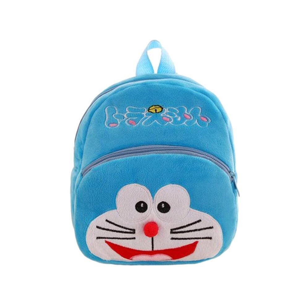 (Doraemon) Minions Children Plush Batman Bag Backpack Kindergarten Baby  Animation Toy Gift
