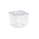 2 oz Clear Cubic Mini Dish - 1.96 x 1.96 x 1.77 in. 1