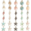 30Pcs Mixed Enamel Charms Pendants, Shell Conch Starfish Charms Pendants, Diy Handmade Accessories, Alloy Pendant, For Diy Jewellery 1