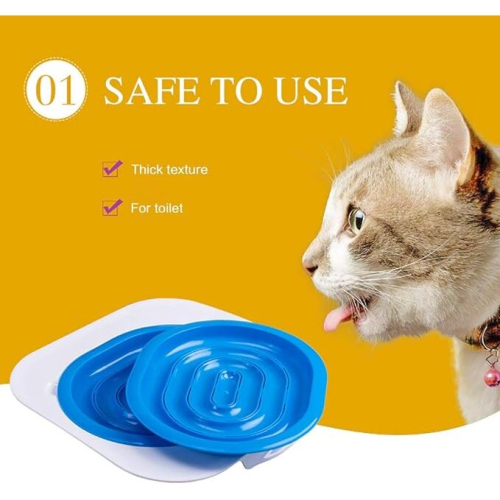 Cat Toilet Kit – Plastic Training Kit For Cat Litter Puppy 1