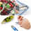 12 Scissors Sewing Fabric, Tailors Cutter, Snips Scissors, Thread Cutter Scissors For Stitch Embroidery Cutting, Diy Projects, 10.4 * 3Cm(Multicolor) 2