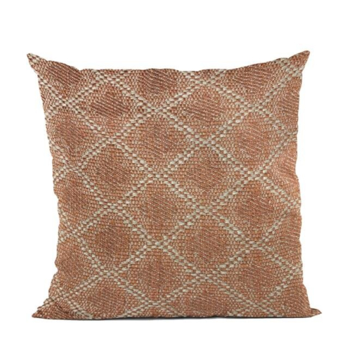 Brown Diamond Luxury Throw Pillow - 18 x 18 in.