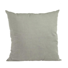 Grey Solid Shiny Velvet Luxury Throw Pillow - 20 x 20 in.