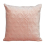 Aleta Transitional Pink Square Throw Pillow 1