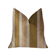 Golden Tan Lines Gold Luxury Throw Pillow, 26 x 26 in.