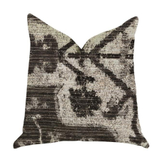 Metro Pulse Beige & Grey Tones Luxury Throw Pillows, 18 x 18 in.