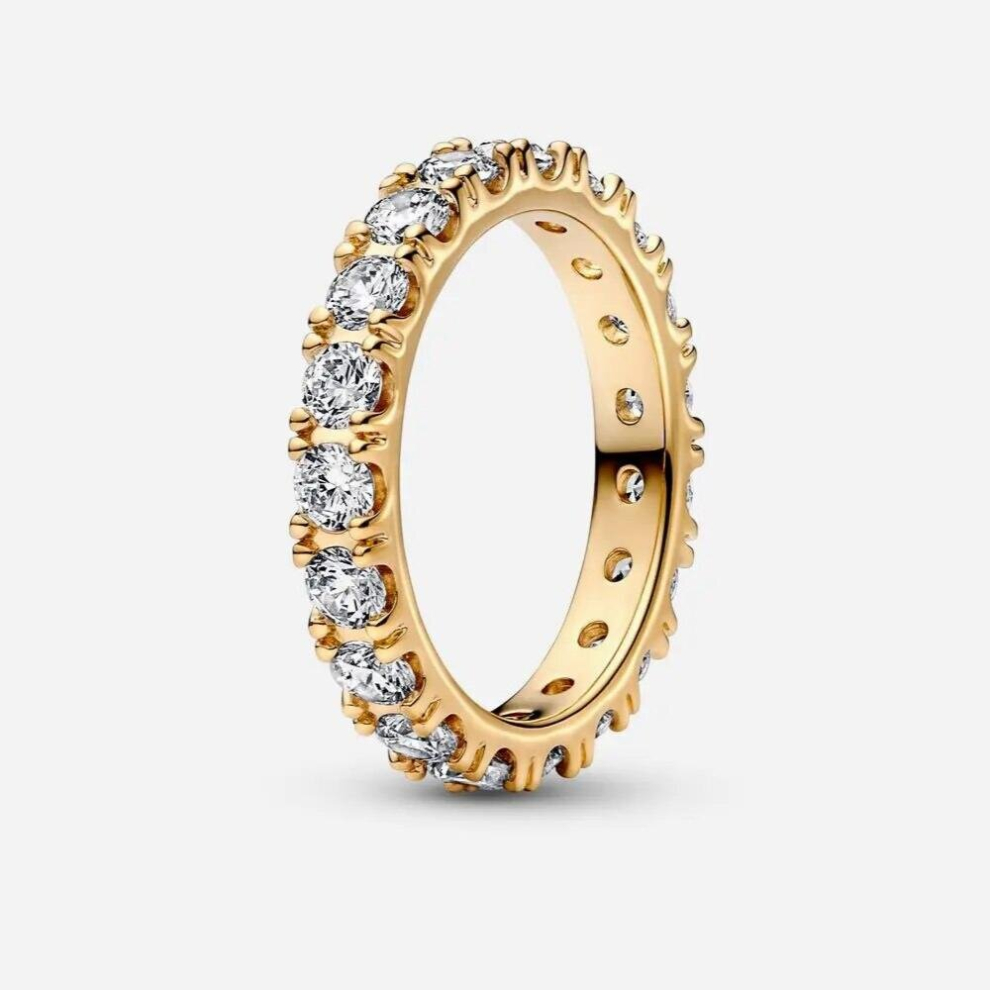 High Jewelry Sparkling Row Eternity Ring Gift-image-OPC-PCSPW9B-NEW