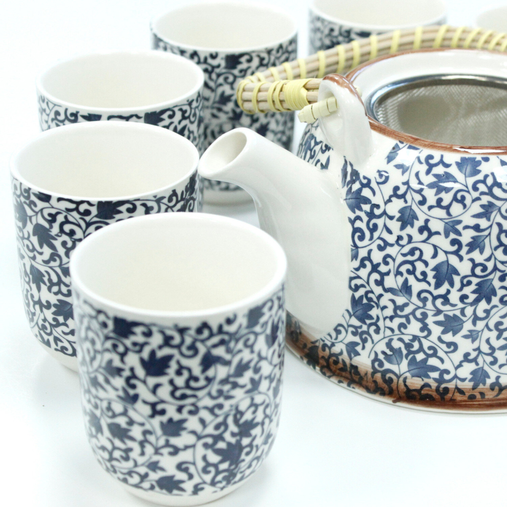 (Blue Pattern) Herbal Teapot Sets
