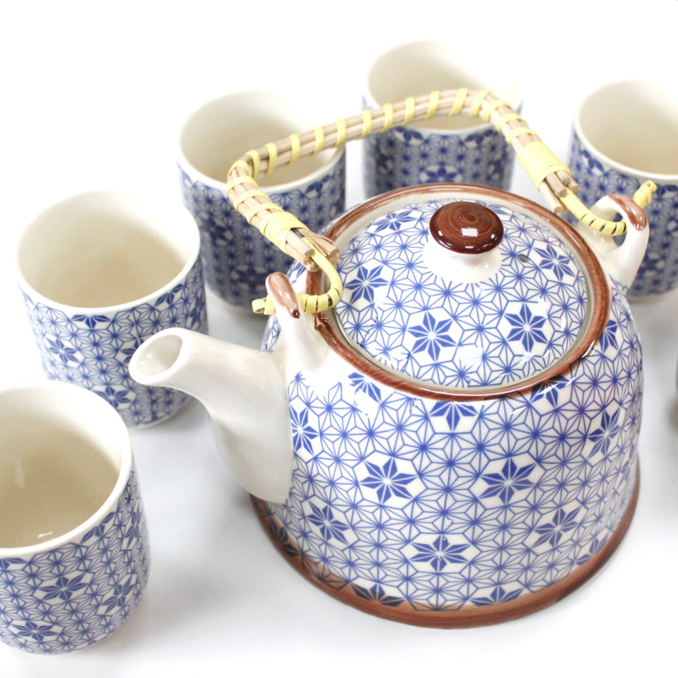 Ancient Wisdom Blue ( Star) Herbal Teapot Sets