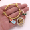 islam muslim Allah feeder copper baby child Bangles 1