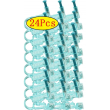 24Pcs/Set Ear Piercing Gun Kit Asepsis Disposable Healthy Safety Earring Piercer Tool Machine Kit Studs Nose Lip Body Jewelry