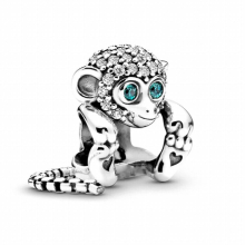 2Pcs/lot Monkey Charm Beads Pendant DIY Bracelets Necklaces For Women Men Men Jewelry Gift Special Offer