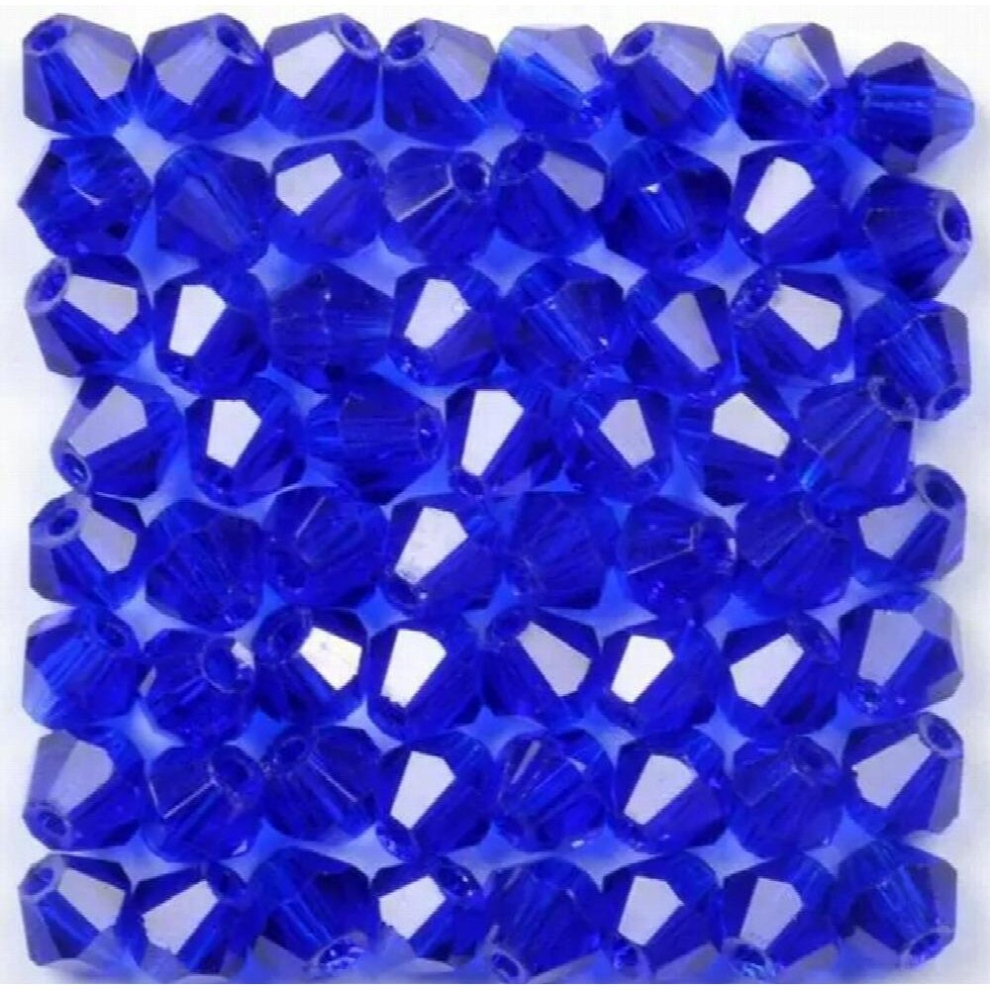 100pcs 4mm Bijoux Needlework Crystal Beads Bicone Shape Spacers Jewelry Earring Lariat Necklace Headband Bow knot Accessories-image-OPC-PCSRSBB-NEW