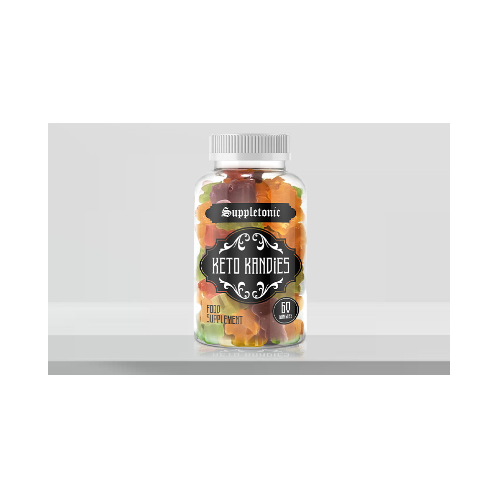 Keto Kandies Mixed Fruit Flavours, 60 Gummies