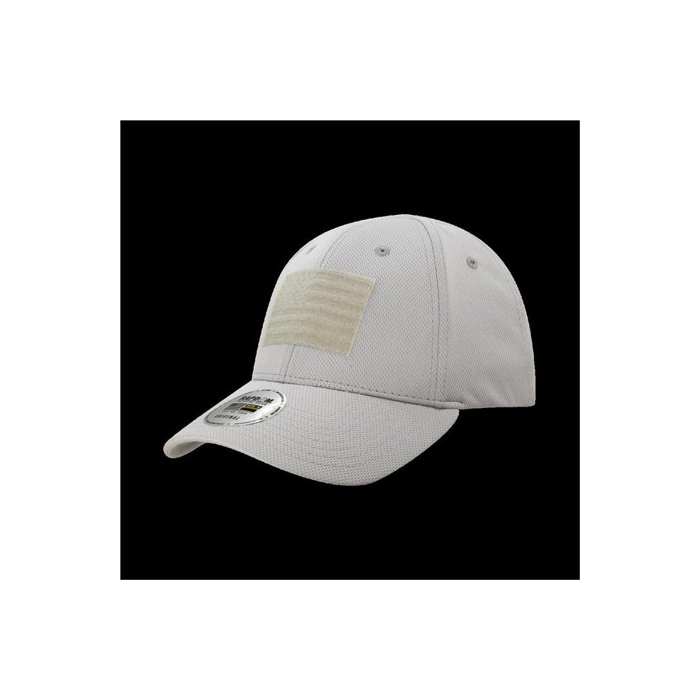 USA Embossed Patch Cap - Grey