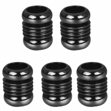 5pcs Stainless Steel Spacer Cylinder Beads Big Hole 7mm Tube European Beads Charm Men Bracelet DIY Jewelry Making Accessories