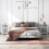 Costway 2-Tier End Table Wooden Sofa Bedside Table w/ Storage Shelf Nightstand 6