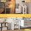 Costway 2-Tier End Table Wooden Sofa Bedside Table w/ Storage Shelf Nightstand 4
