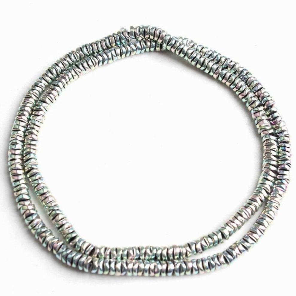 4mm Natural Stone Hematite Beads Irregular Flat Round Disc Beads For Jewelry Making Diy Waist Beads Women Jewelry 15-image-OPC-PCSRWMS-NEW