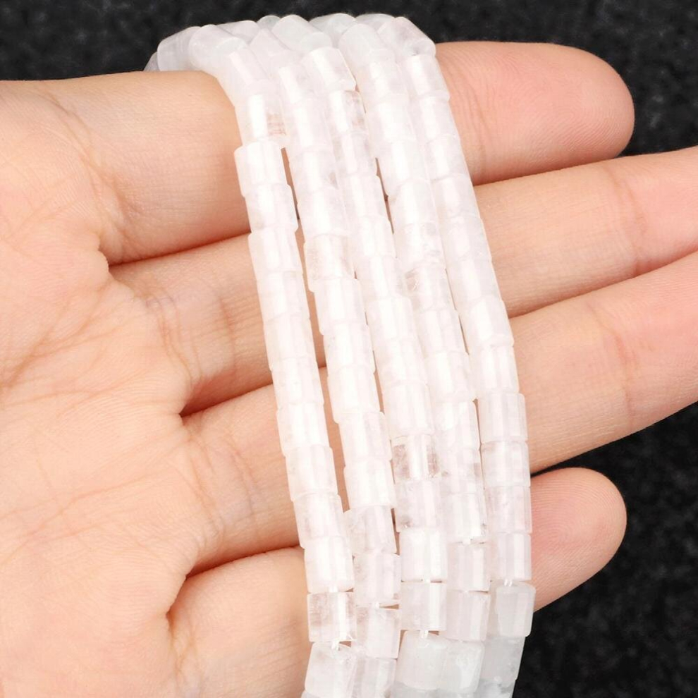 Natural Crystal Quartz Beads 4x4mm Round Cube Loose Beads For Jewelry Making Diy Bracelet Necklace Accessories-image-OPC-PCSRYCG-NEW