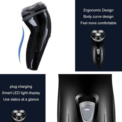 Men's Waterproof Electric Rotary Shavers 3-Direction Flex Heads 1