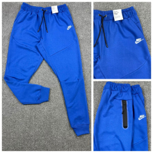 (BLUE, EXTRA LARGE-XL) Nike Mens Jogger Fleece Cotton Sports Track Pant