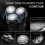 Men's Waterproof Electric Rotary Shavers 3-Direction Flex Heads 3