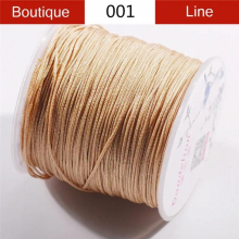 100 Meters/Roll 0.8mm Boutique Nylon Line Braided Jewelry Beads Cord Crafts Beading Cord For Craftsman DIY Making