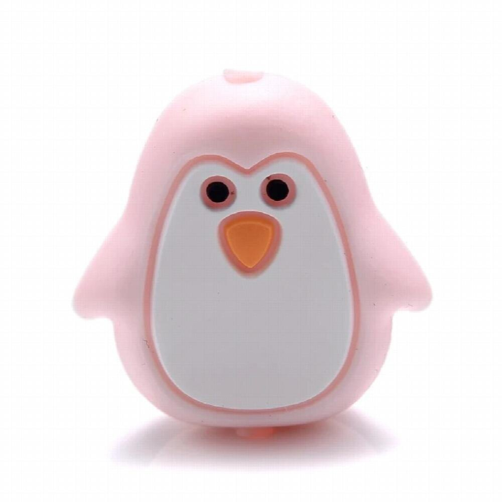 0Pcs Baby Chewing Pendant Accessories Bpa Food Cartoon Animal Silicone Beads For Pacifier Clip Teeth Chew Molar Toy Multicoloured