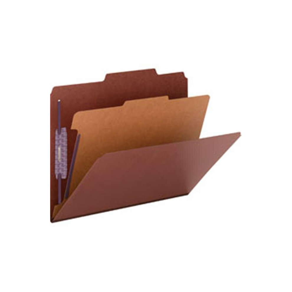 Photos - File Folder / Lever Arch File Safe Shield Fastener 1-Divider 2 in. Expansion Classification Folders, Gray & Green MA3199875