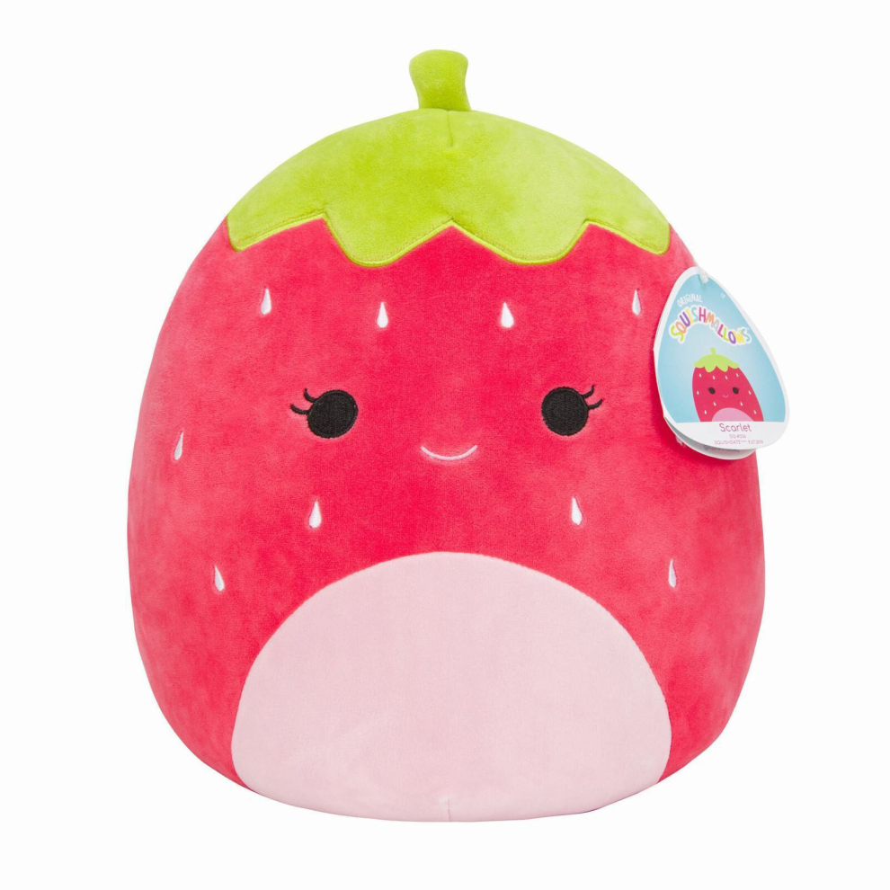 (Red) Squishy Squish Mallow Plush Doll Red