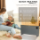 Homcom 2000W Electric Convector Heater, Quiet Space Heater with LED Display, Grey 6