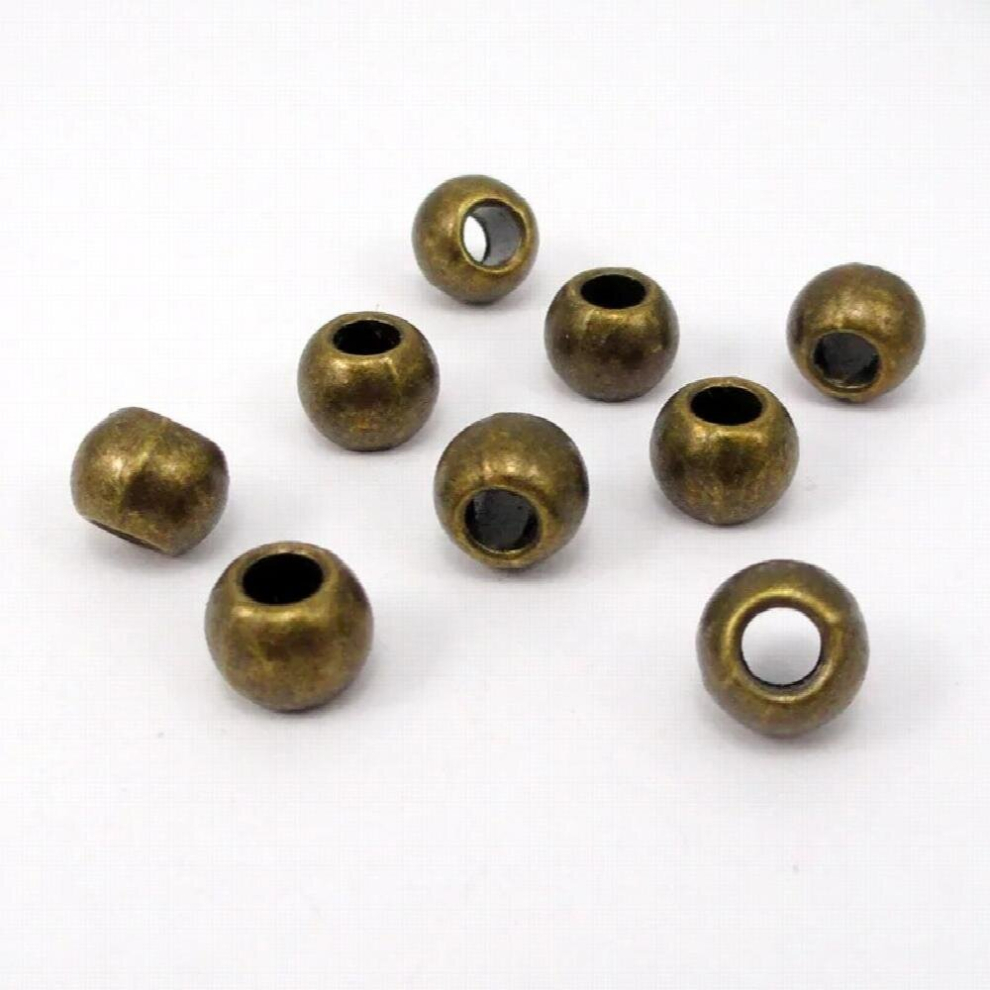 80pcs-Antique Bronze Tone Spacer Beads 8x6mm-image-OPC-PCSS7WB-NEW