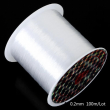 0.2/0.25/0.3/0.35/0.4/0.45/0.5/0.6mm Non-Stretch Fish Line Wire Nylon String Beading Beads Cord Thread Rope For Jewelry Making