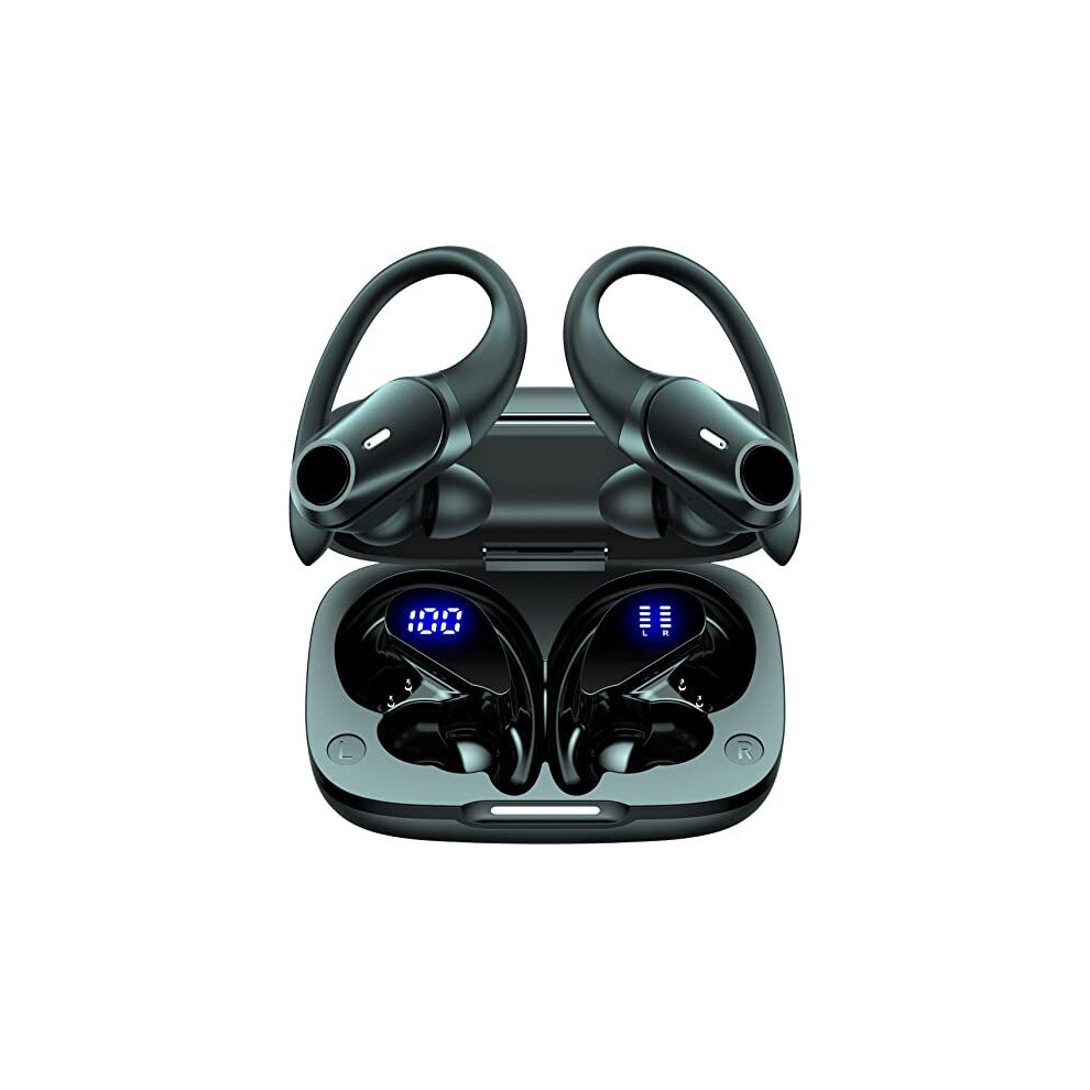 GOLREX T59 Black TWS Bluetooth Headphones for iPhone and Android