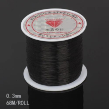 OlingArt 0.3MM 0.45MM Inelastic Line Strong Beading Nylon Cord Wire String DIY Bracelet Choker Necklace Jewelry Making