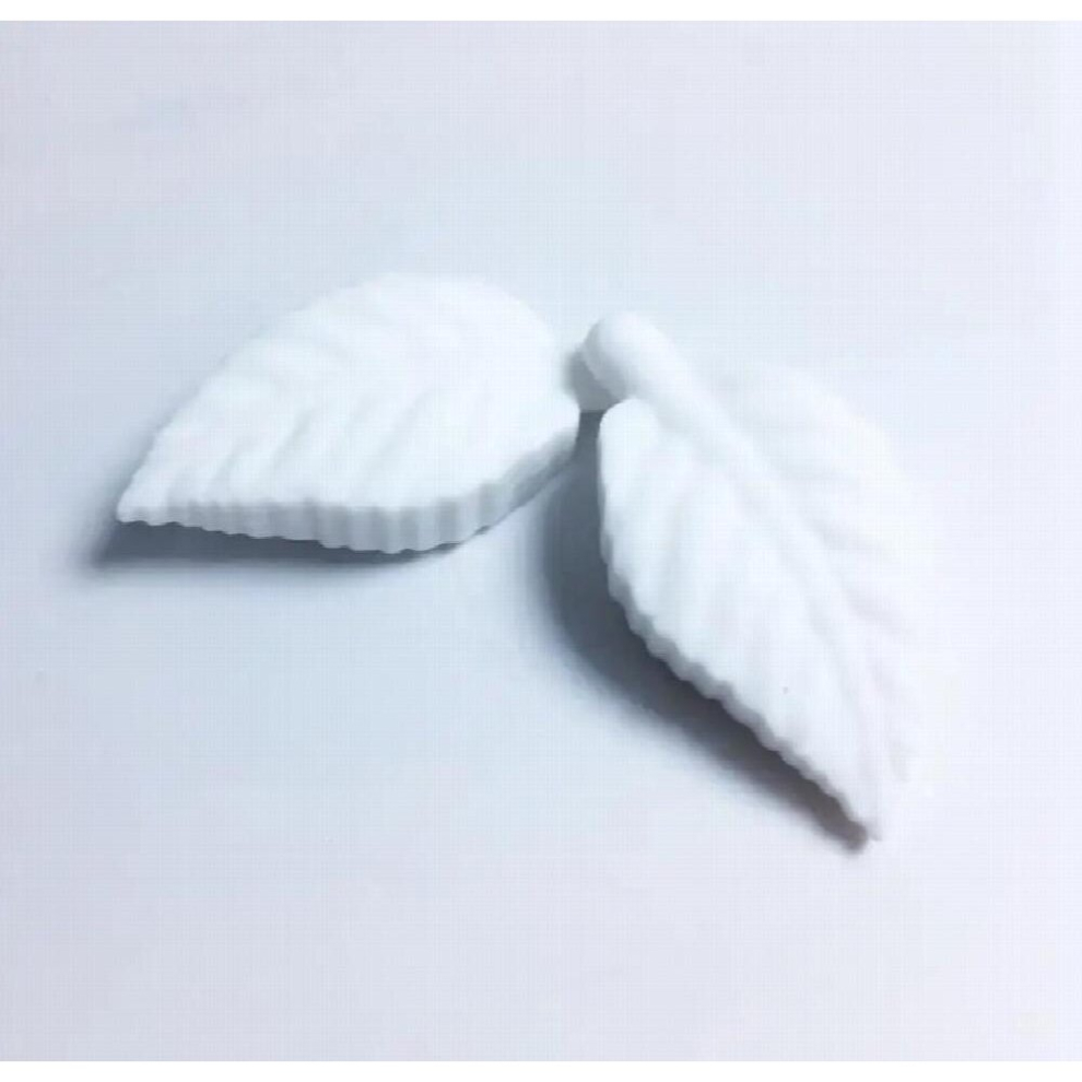 10PCS Sillicone Leaf Teethers Bead Silicone Baby Pendant Necklace Beads For Teething Bpa Leaf Silicone foliage wrist bedas