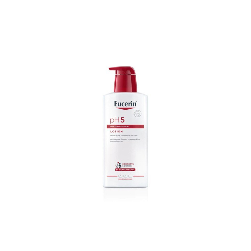 Eucerin PH5 Dry Sensitive Skin Lotion For Flawless Shiny Skin 400ml